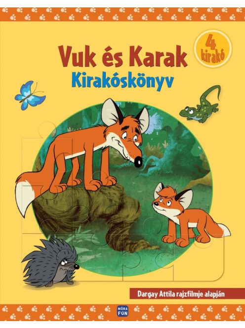 Vuk és Karak - Kirakóskönyv - 5 kirakó (új kiadás)