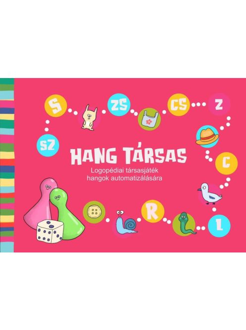 Hang társas - Logopédiai társasjáték hangok automatizálására