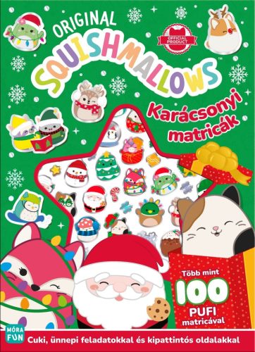 Squishmallows - Karácsonyi matricák §K - Foglalkoztatók  témájú könyvek és olvasmányok