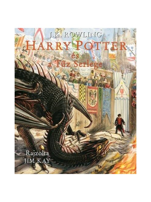 Harry Potter és a Tűz Serlege - Illusztrált kiadás (új kiadás)