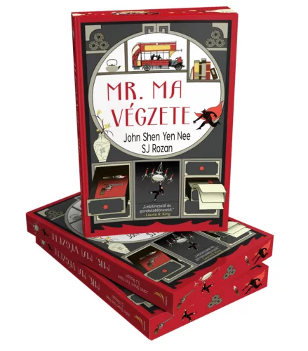 Mr. Ma végzete (éldekorált) - Krimi  témájú könyvek és olvasmányok