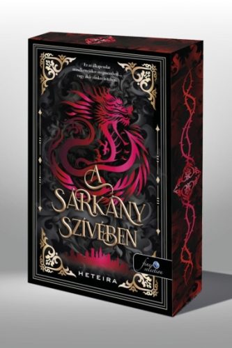 A sárkány szívében (éldekorált) - Szórakoztató Irodalom  témájú könyvek és olvasmányok
