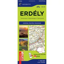 Erdély - Comfort autótérkép (2025, új kiadás) - Európa  témájú könyvek és olvasmányok