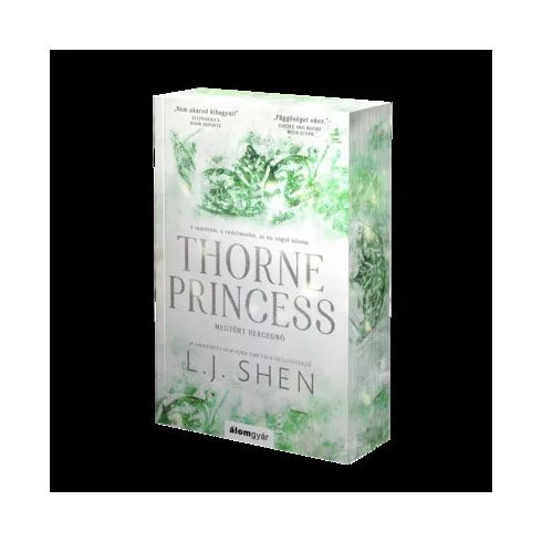 Thorne Princess - Megtört hercegnő (éldekorált) - Romantikus  témájú könyvek és olvasmányok