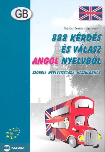 888 kérdés és válasz angol nyelvből /Szóbeli vizsgára készülőknek - Angol  témájú könyvek és olvasmányok
