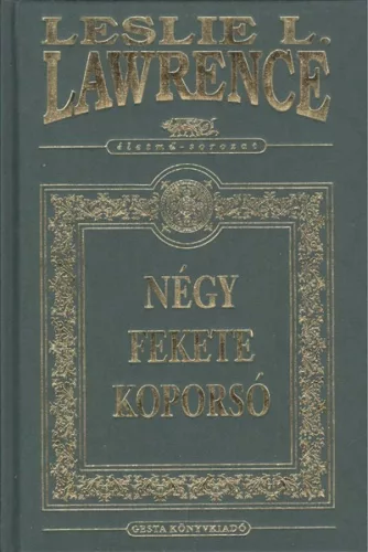 Négy fekete koporsó /Dísz - Kalandregény  témájú könyvek és olvasmányok