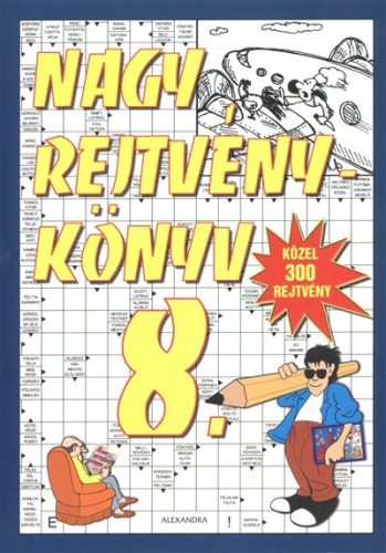 Nagy rejtvénykönyv 08. - Rejtvény, játék  témájú könyvek és olvasmányok