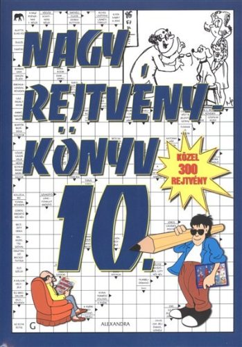 Nagy rejtvénykönyv 10. - Rejtvény, játék  témájú könyvek és olvasmányok